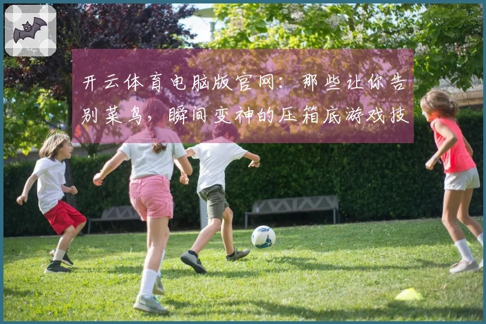 开云体育电脑版官网：那些让你告别菜鸟，瞬间变神的压箱底游戏技巧，看完速通！